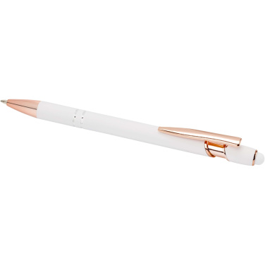 Logotrade promotional item image of: Nanna ballpoint pen with rose gold finish (blue ink)